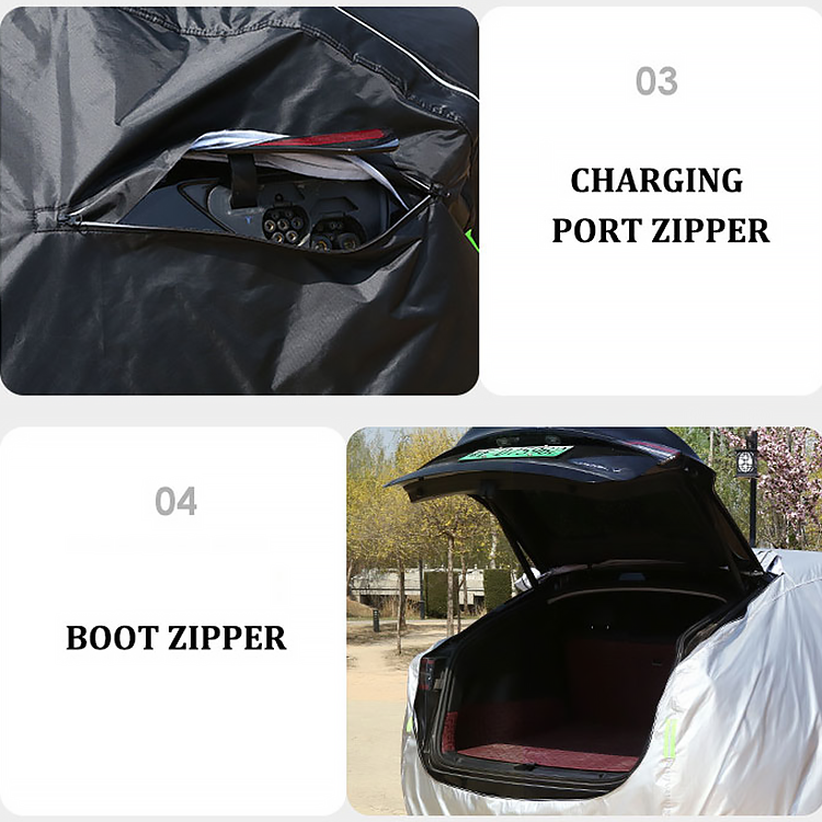 Xiangta Wholesale New Fashion Thickened Multilayer Waterproof Snowproof Hail Proof Universal Car Cover for Tesla Model 3 S X Y