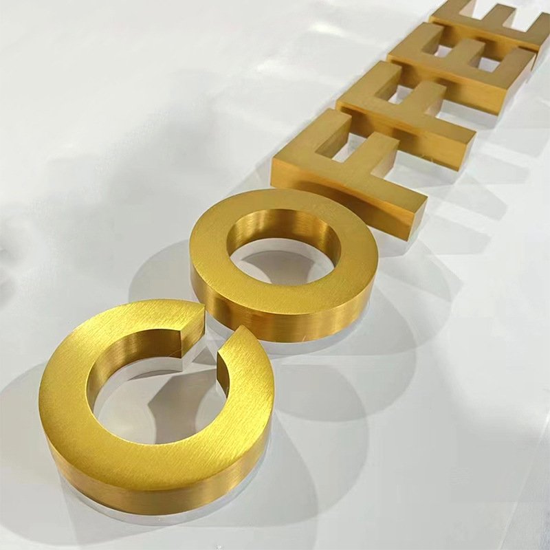Stop Guessing Who's Who -Custom Backlit Letters solar house number light That Tell Everyone Your Name in Lights