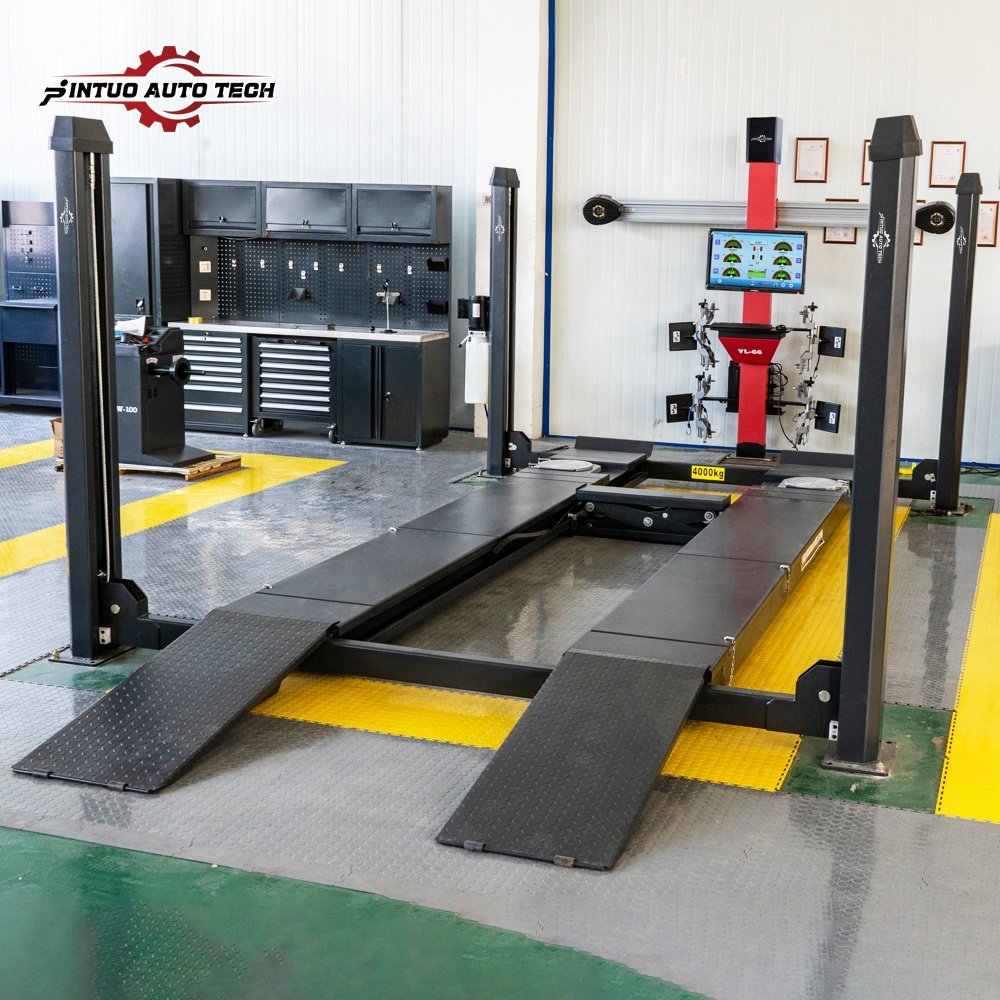 Jintuo Heavy Duty Truck Trailer Bus Wheel Alignment for Sale Big Truck Use 800mp Camera Machines for Aligning Cars