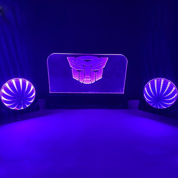 Yosovlamp Car Rear Shift Light RGB Colorful Music Time Tunnel Display Light Car APP Remote Control Tail Light
