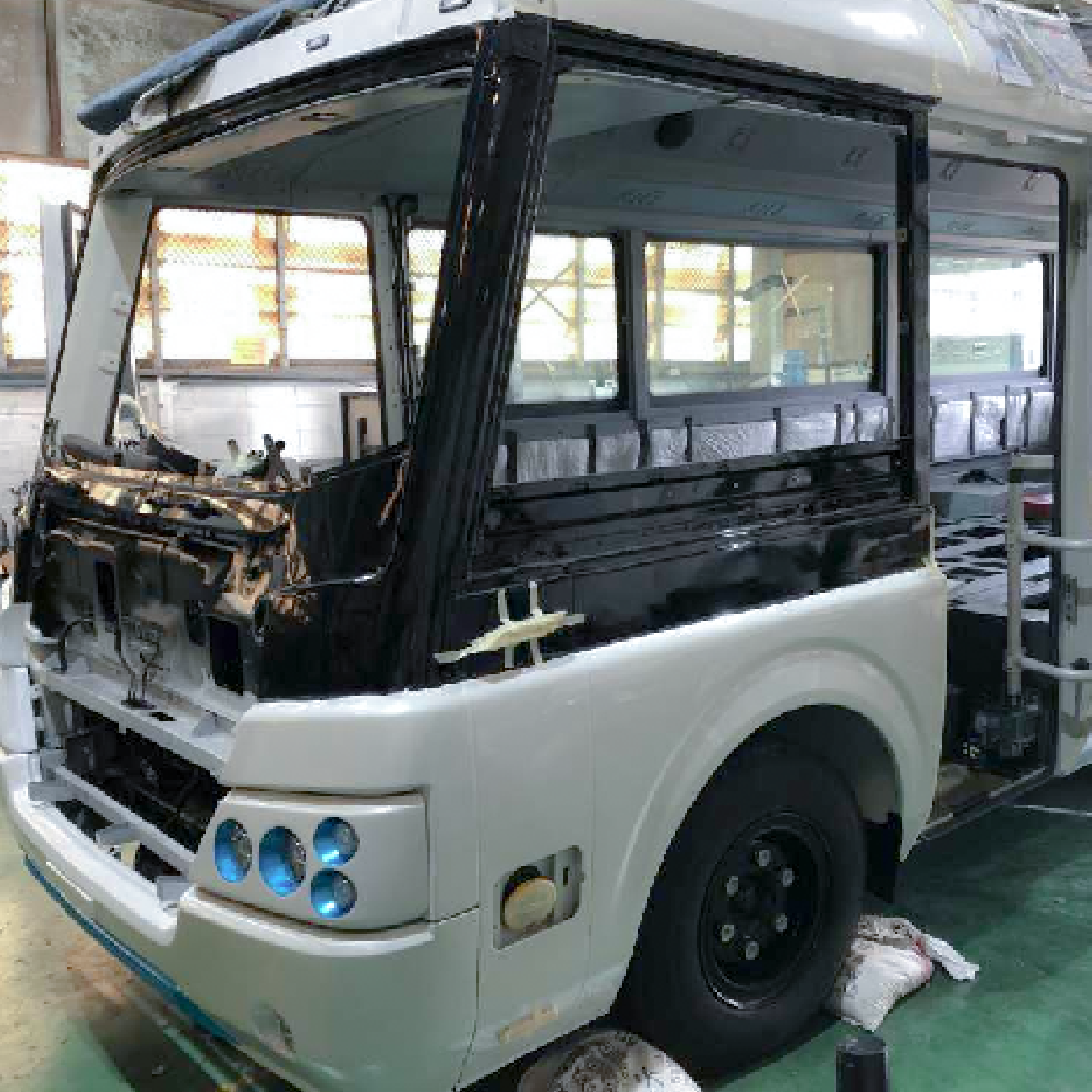 High Performance AE New Energy EV Conversion Kits for Electric Bus 480 V 80kw 140kw Power PMSM Engine