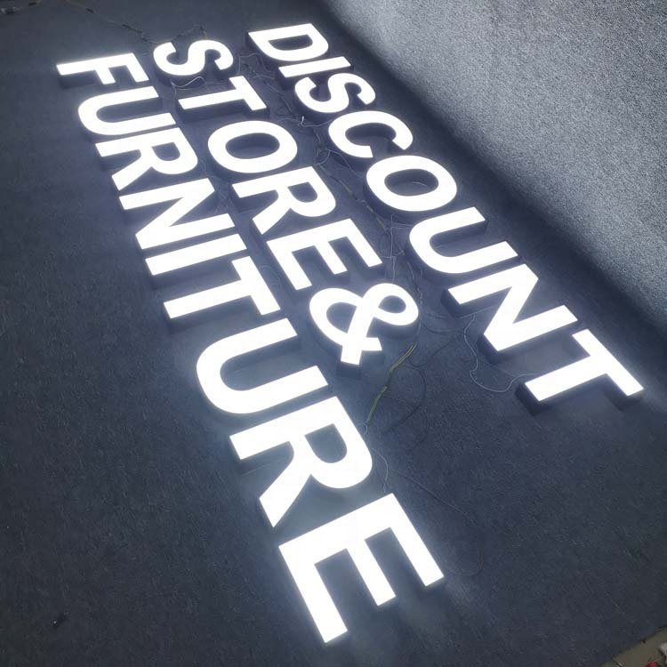3D Outdoor Shop Advertisement Eye Catching Frontlit Channel Letters China Leading Makers 3d Channel Letter Sign