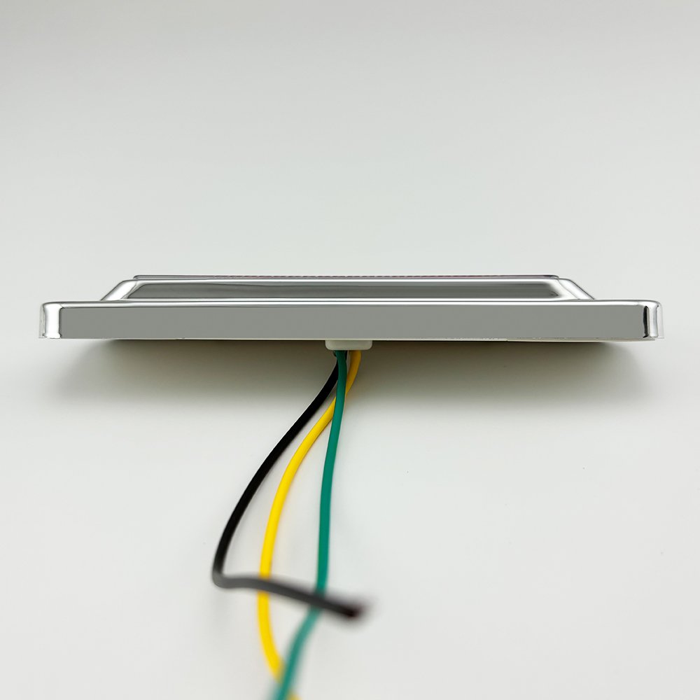 Rectangular Side Ceiling Light 6 Green Amber Red LEDs 12-24v Turn Light Side Led Lamp Truck Bus