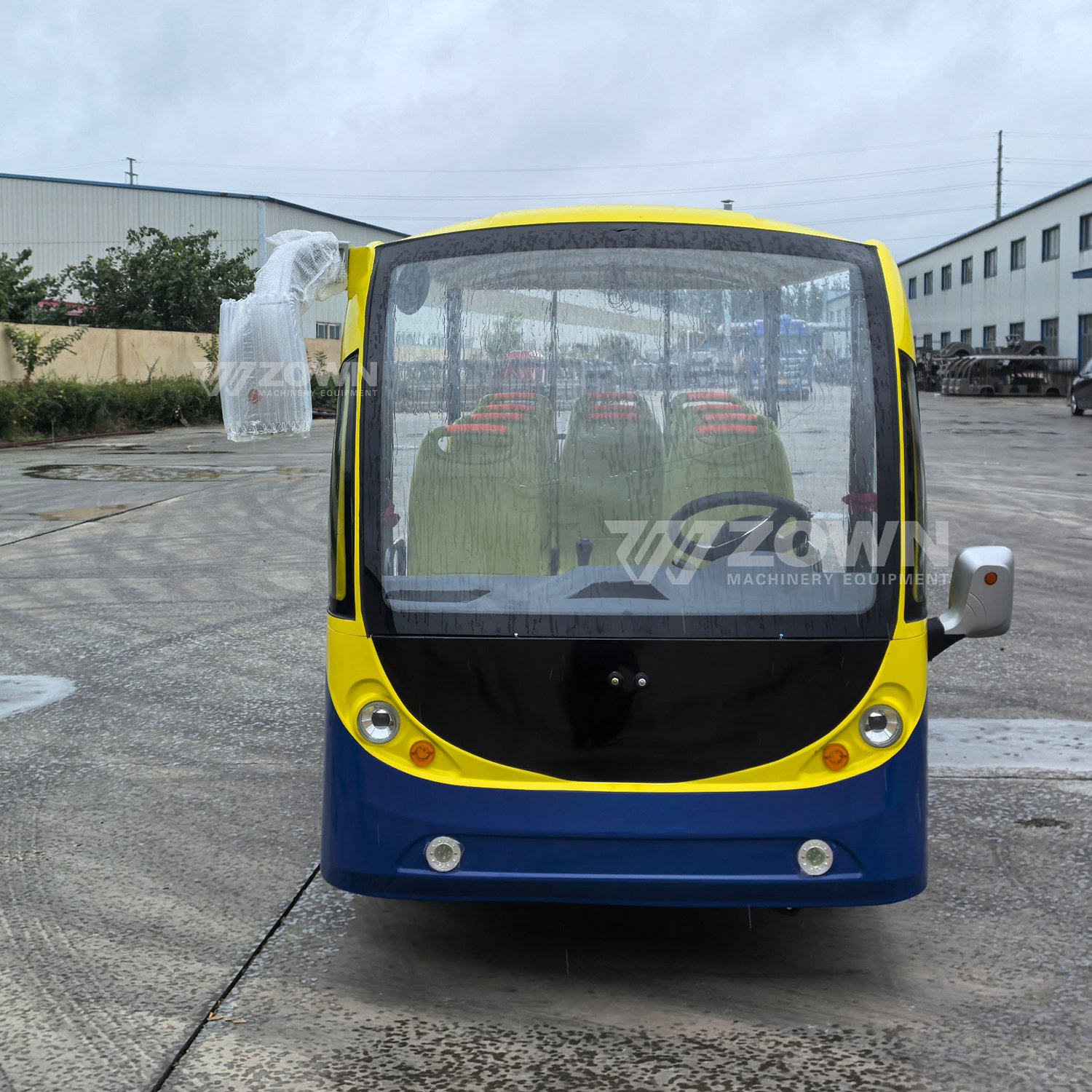 14-seat Hot Selling Opened Fuel-powered/electric Sightseeing Bus, Used Right Hand Drive High-quality Mini Bus for Sale
