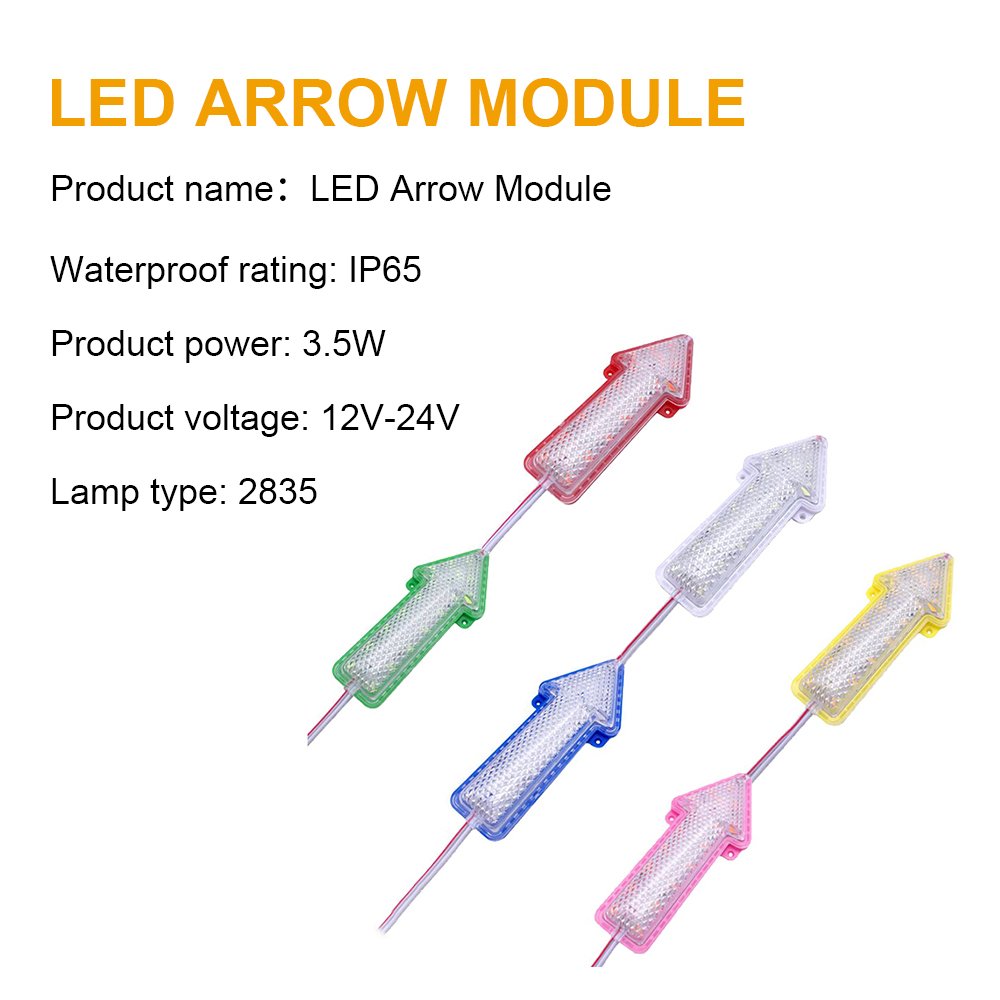 Indicator Directional Traffic Led Turn Signal Arrow Module Lights Auto Led Side Marker Light for Truck Trailer