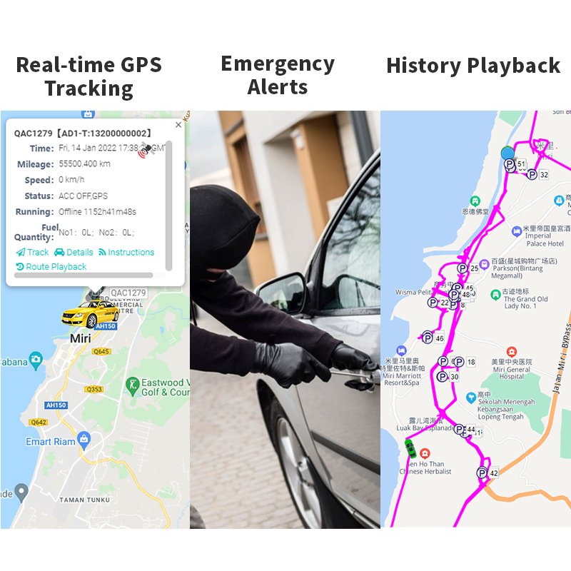 Daovay 2G Waterproof Gps Tracker Mini Real Time Tracking Universal Vehicle GPS Locator