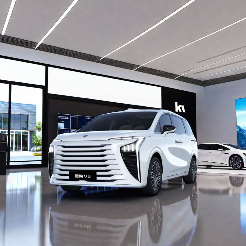 Dongfeng Forthing V9 Plug-In Hybrid MPV Luxury Electric Vehicle with Fuel Saving Features Direct From Manufacturer