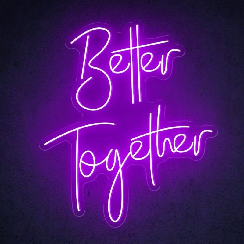 Manufacturer Custom Wedding Neon Sign Popular 3d Acrylic Led Neon Sign Letter