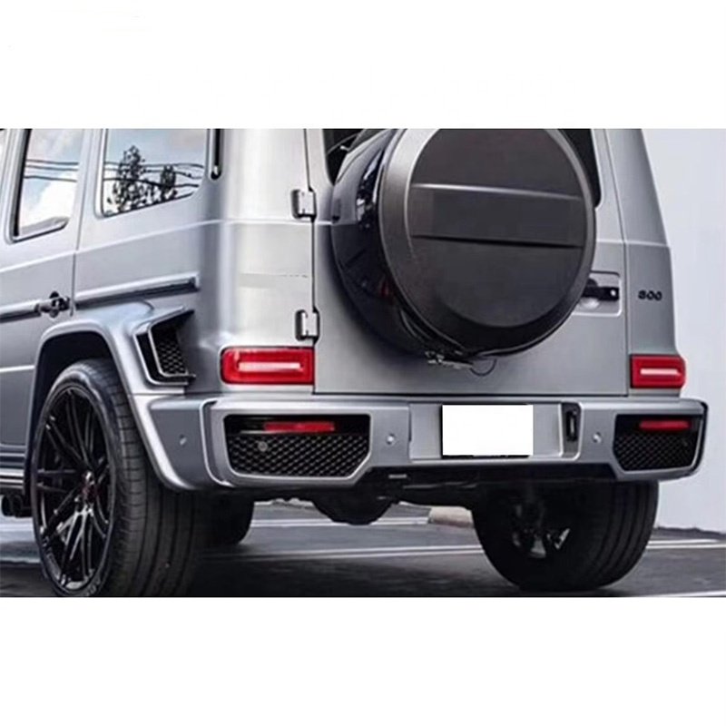 Body Kits for Benz G-Class W463 2004-2018 to W464 B-Bra Bus with Rocket 900 Carbon Fiber Forged Aluminum Alloy Wheels