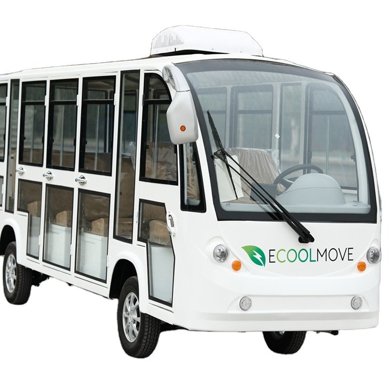 10 Seat Shuttle Transport Sightseeing Bus Car Electric Passenger Bus Electric Moving Bus for Sale