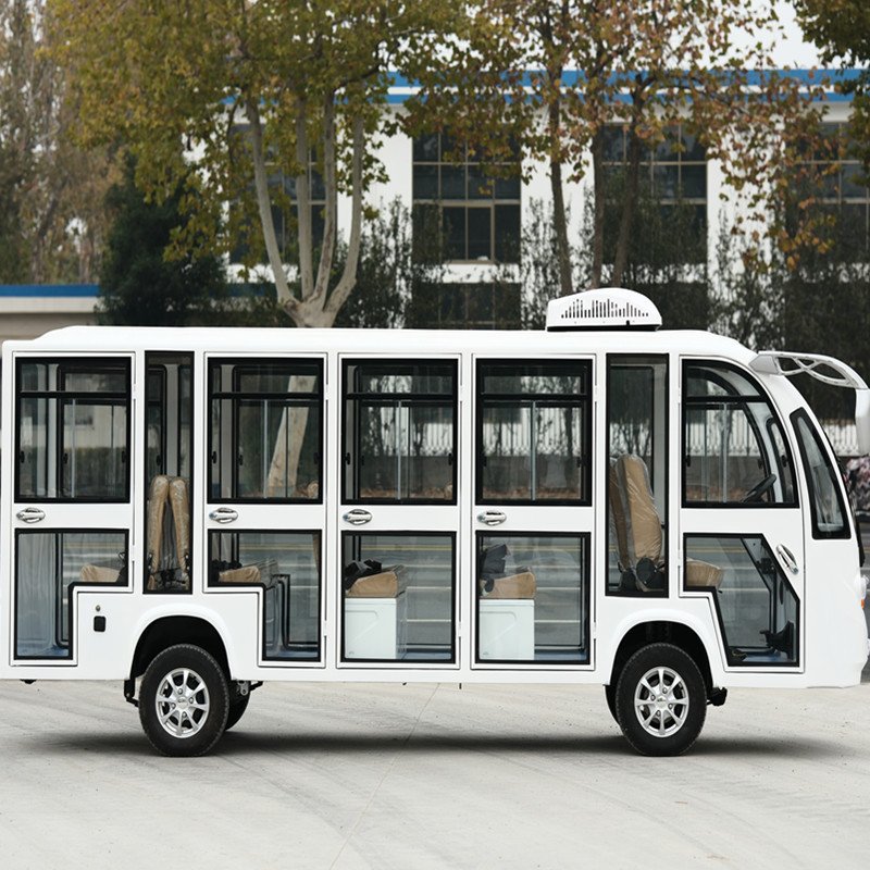 10 Seat Shuttle Transport Sightseeing Bus Car Electric Passenger Bus Electric Moving Bus for Sale