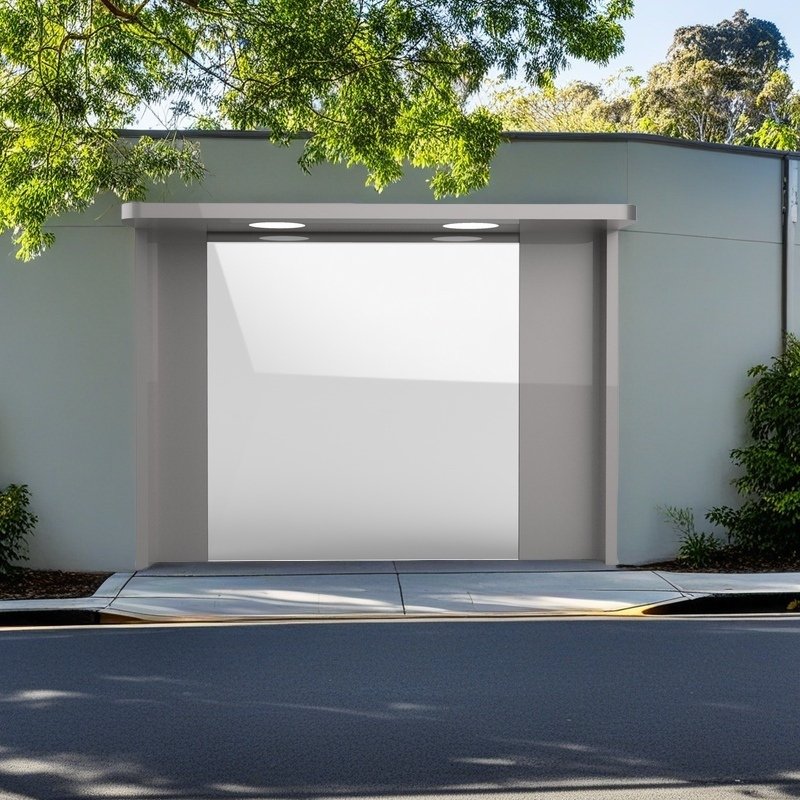 Charing Station for Electric Buses Bus Stop Shelter Retail Bus Stop clear Plastic Roofing Sheet
