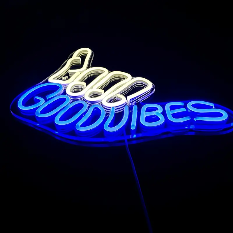 Most Popular Illuminated Multiple Modes Rgb Led Neon Light Sign Dropshipping for Kids Bedroom Living Room Decoration