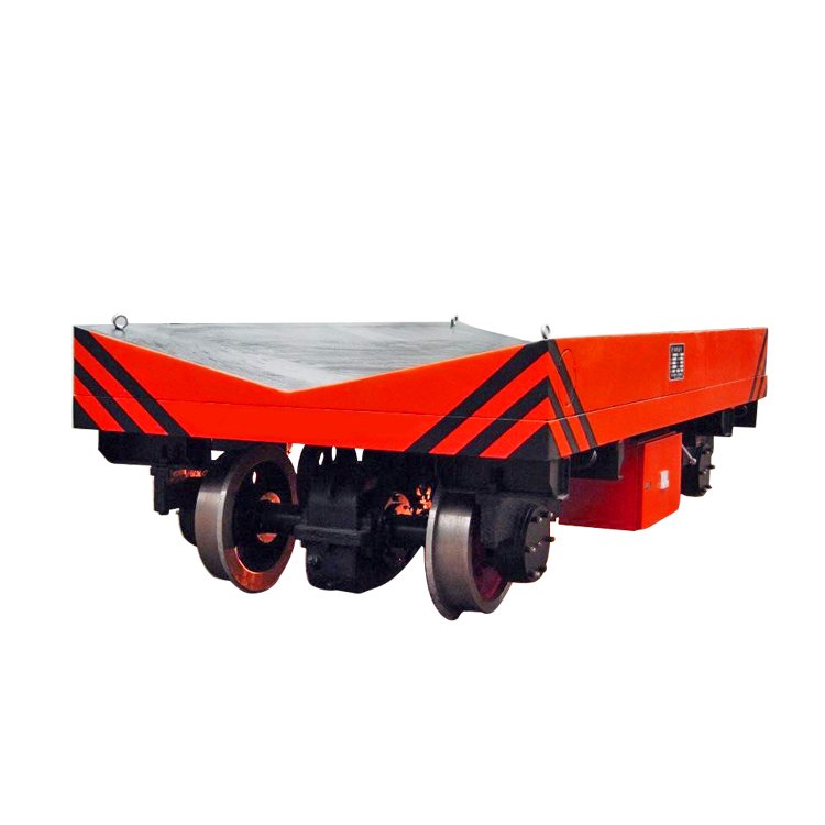 Remote Operated 10T Electric Trackless Transport Transfer Cart for Warehouse