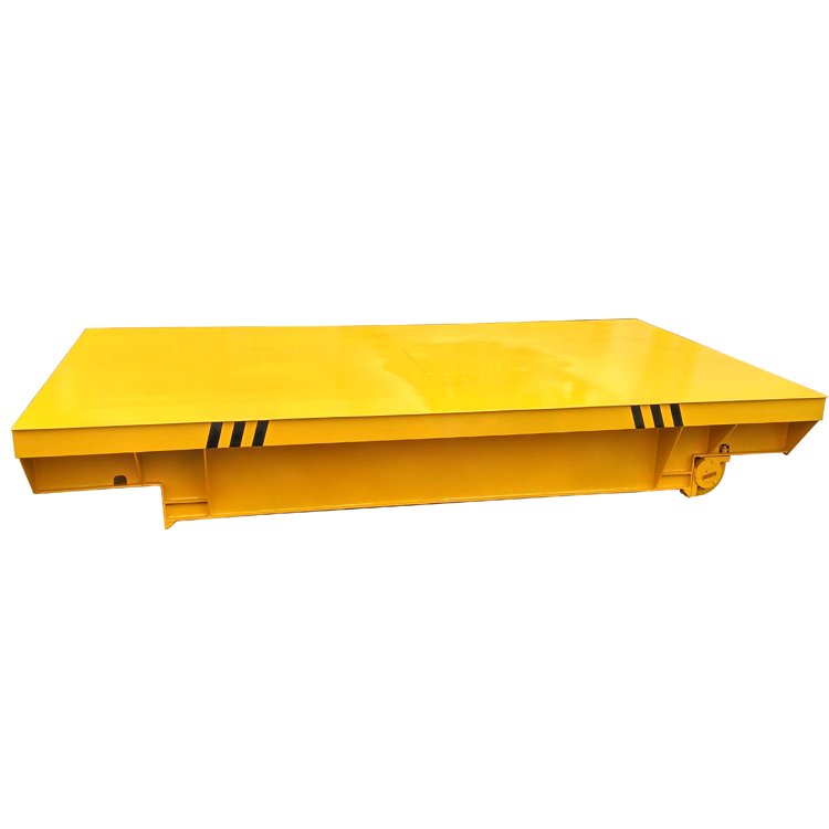Remote Operated 10T Electric Trackless Transport Transfer Cart for Warehouse