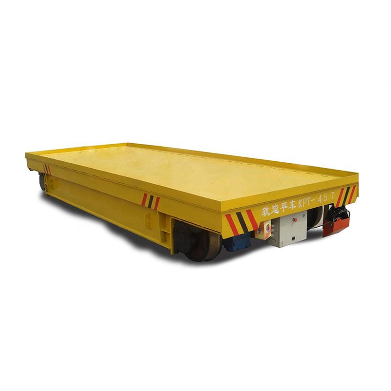 Remote Operated 10T Electric Trackless Transport Transfer Cart for Warehouse