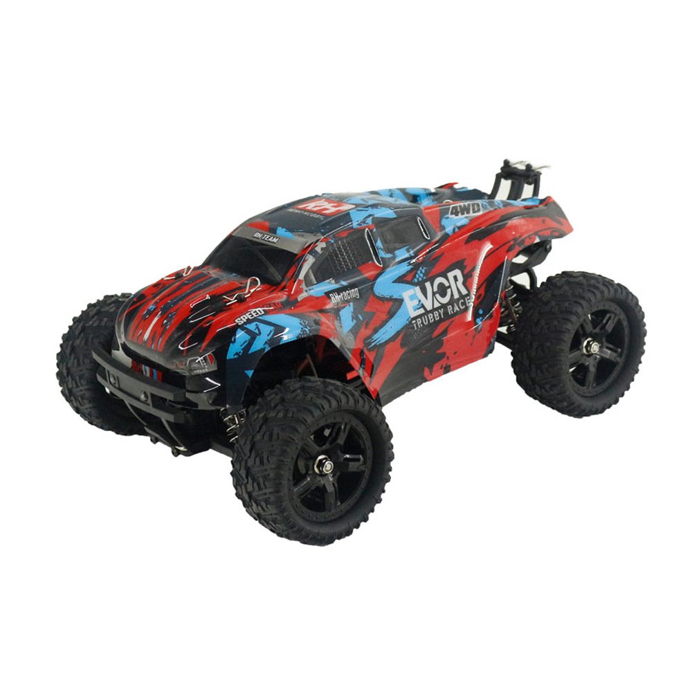 Remo 1665 Off-road High-speed Car Four-wheel Drive Big Bike Rechargeable Brushless Remote Control Car 1:16 Model Children's Toys