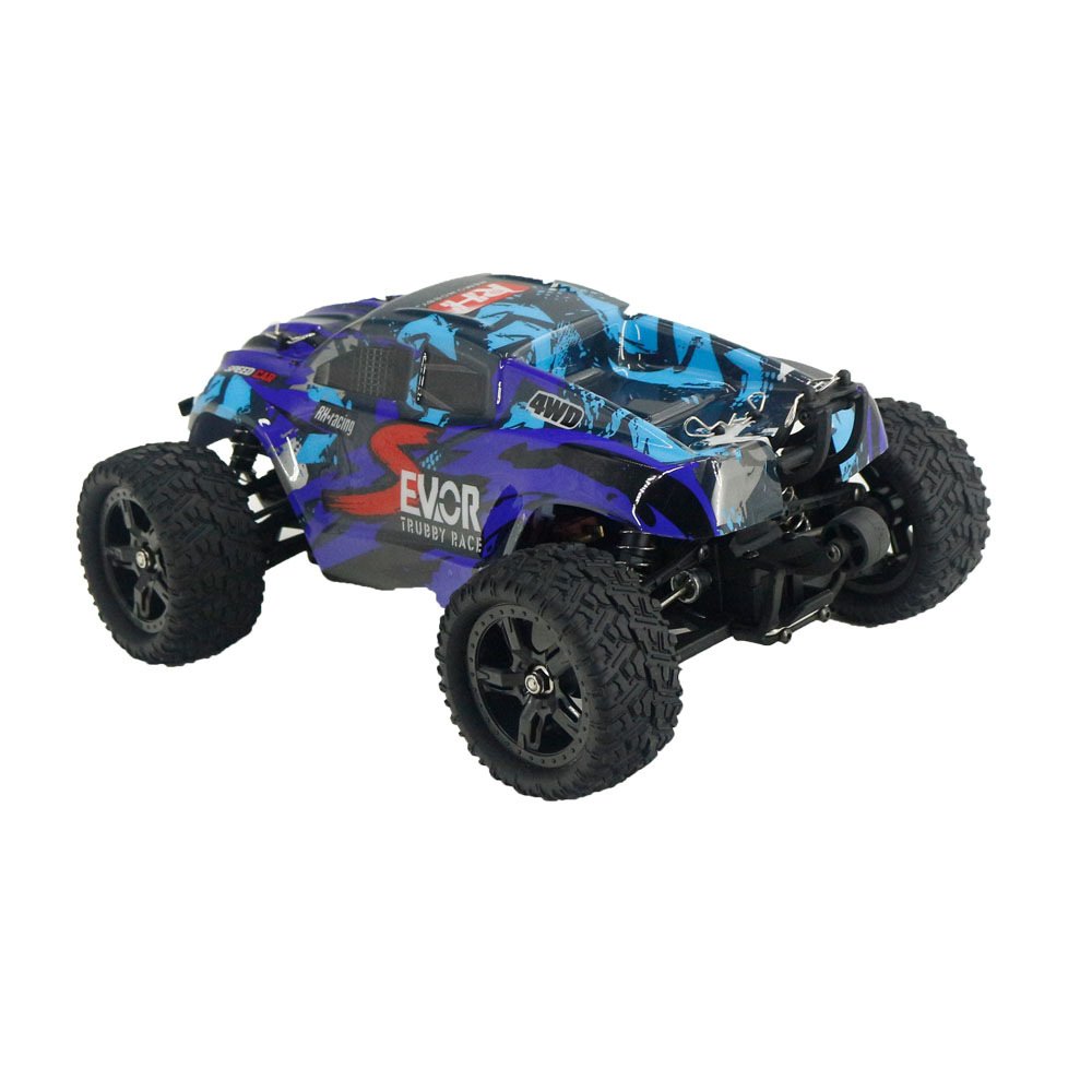 Remo 1665 Off-road High-speed Car Four-wheel Drive Big Bike Rechargeable Brushless Remote Control Car 1:16 Model Children's Toys