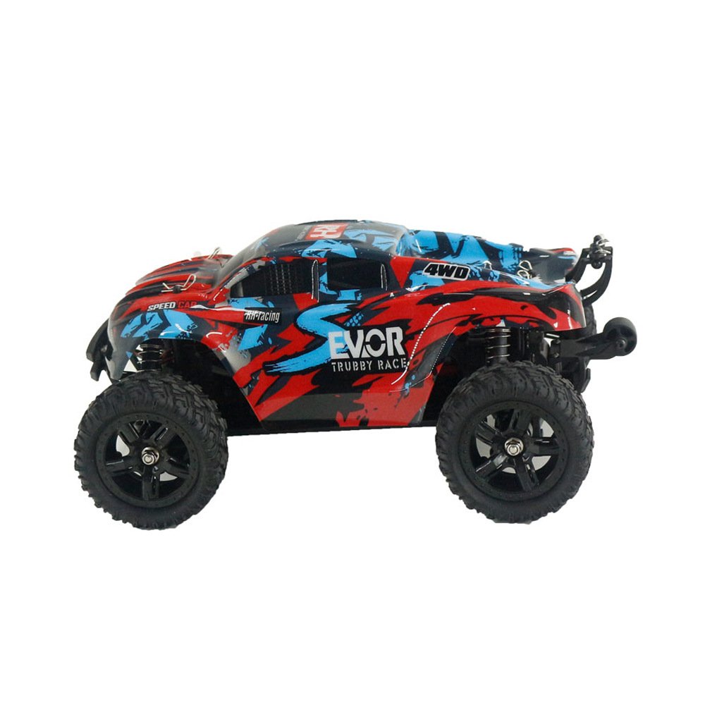 Remo 1665 Off-road High-speed Car Four-wheel Drive Big Bike Rechargeable Brushless Remote Control Car 1:16 Model Children's Toys