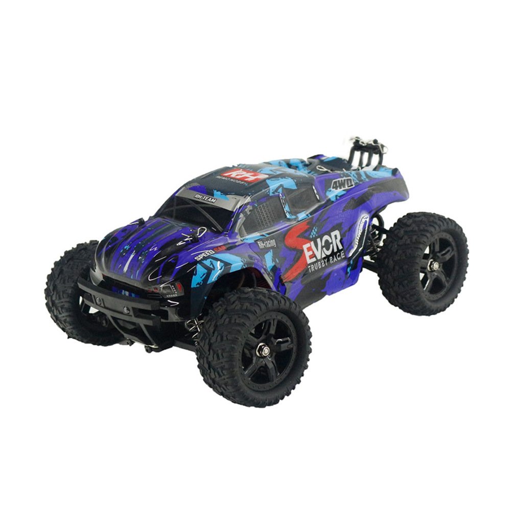 Remo 1665 Off-road High-speed Car Four-wheel Drive Big Bike Rechargeable Brushless Remote Control Car 1:16 Model Children's Toys