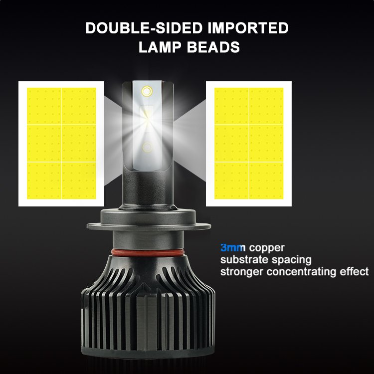 Promotional Top Quality Headlight Headlamp Assemb Waterproof Zoomable Led Front Headlamp Headlight Head Light Lamp