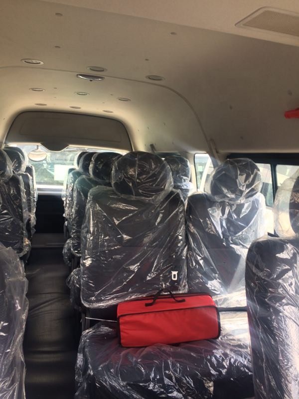 17 Seats High Roof Wide Body Diesel Enegine Mini Bus