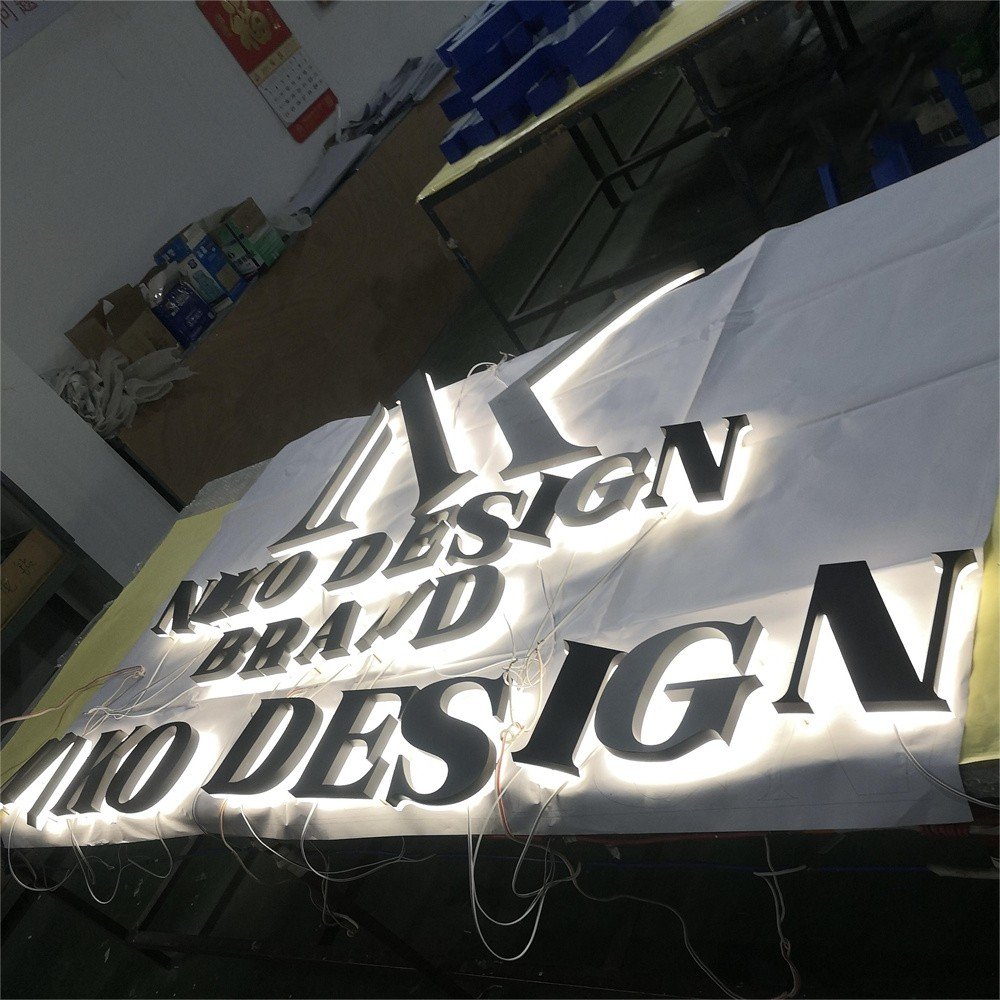 Custom Bakclit Light Sign Logo Store Front Signage Shop Sign for Business Outdoor Led Signage Letters