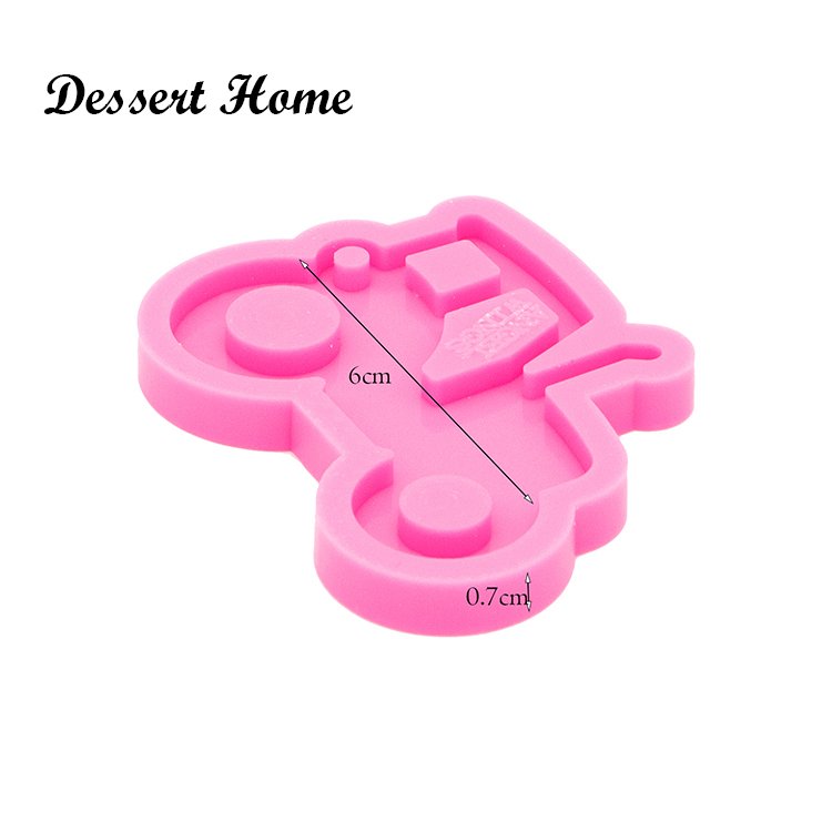 DY0065 Shiny Pickup Truck/Bus/Wheeler Truck/Car Light Grill Stand Silicone Mold Resin Crafting Make Crafts With Epoxy Art