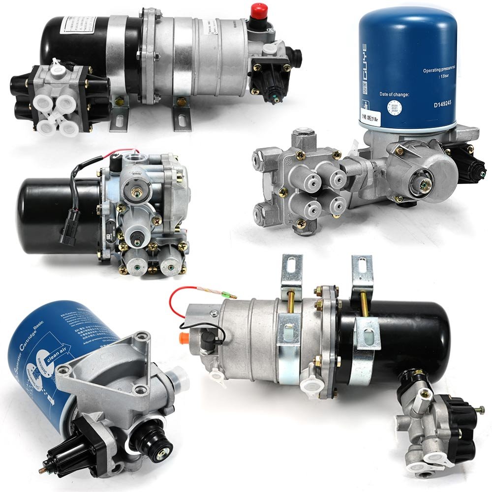 Factory Auto Oil Separator Cartridge Air Dryer Filter High Quality Truck Parts Air Brake Valve Air Dryer Assy Processing Unit