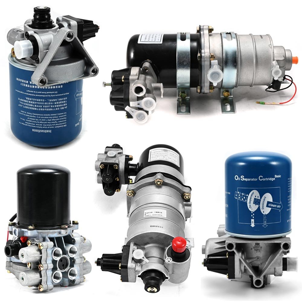 Factory Auto Oil Separator Cartridge Air Dryer Filter High Quality Truck Parts Air Brake Valve Air Dryer Assy Processing Unit