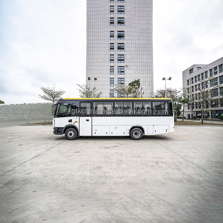Luxury Mini coach Sightseeing Bus 8m 24 Seater Diesel Engine Automatic 30 Seats Rhd Mini Bus Vehicle Guangtong 4x2 Manual