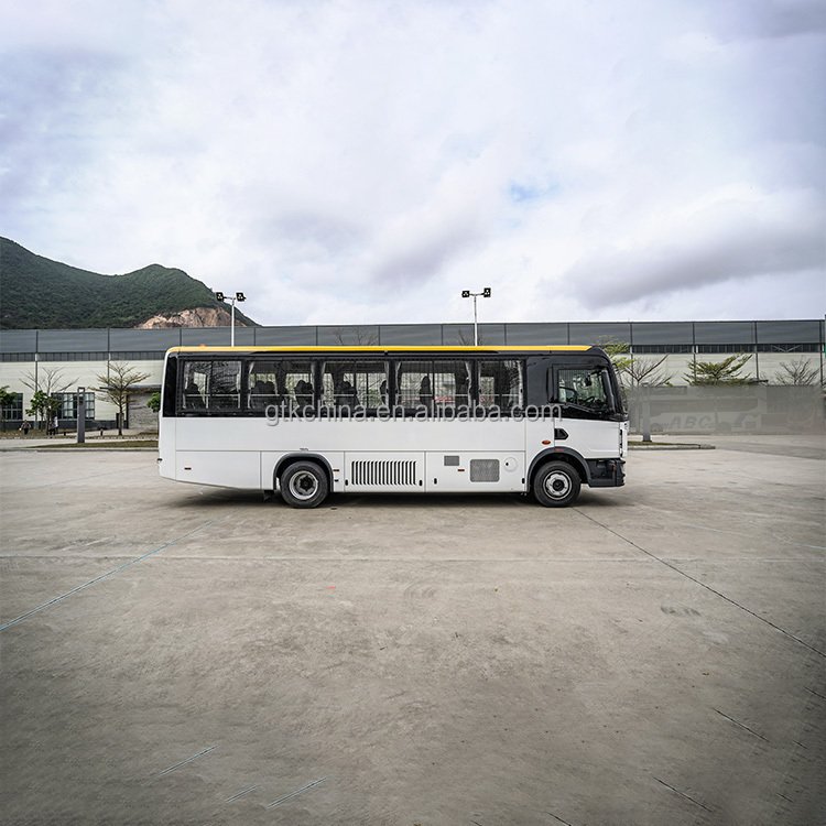 Luxury Mini coach Sightseeing Bus 8m 24 Seater Diesel Engine Automatic 30 Seats Rhd Mini Bus Vehicle Guangtong 4x2 Manual
