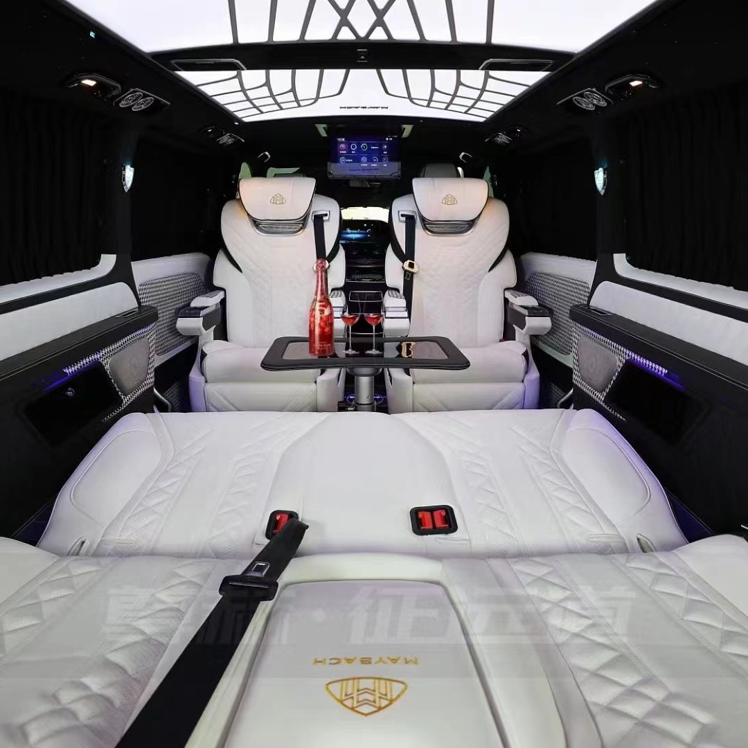 Luxury VIP Van Seat Convention Sofa Bed for Van MPV MercedesBenzVCLASS/V250/VITO