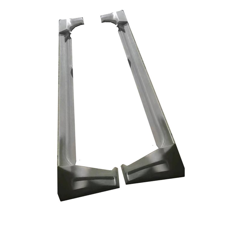 Hiace Auto Parts Rowen Side Skirt Kit for Hiace KDH200 2005-2018 NARROW 1695 Slide Side Lip Cover Unpainted
