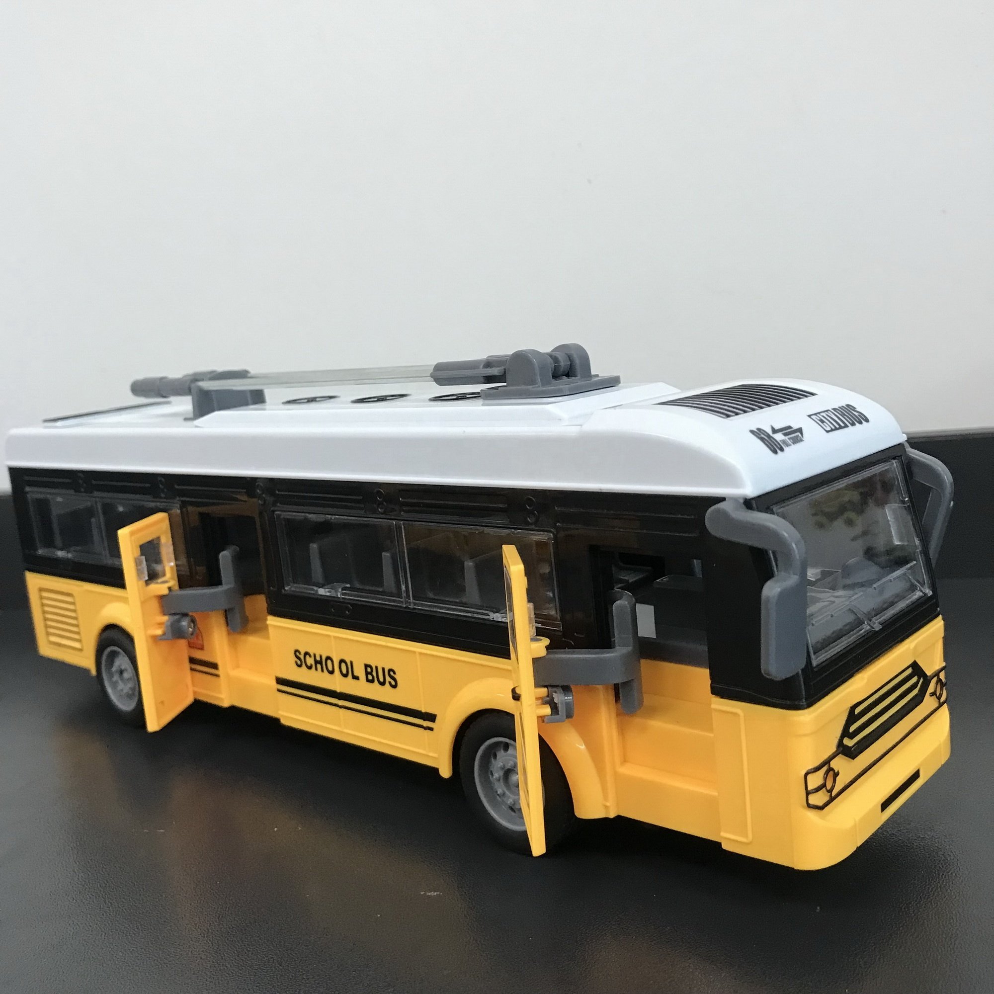 Senco Double Decker School Bus Toy Remote Control School Bus Monster Toy Remote Control Toy Bus for Kids