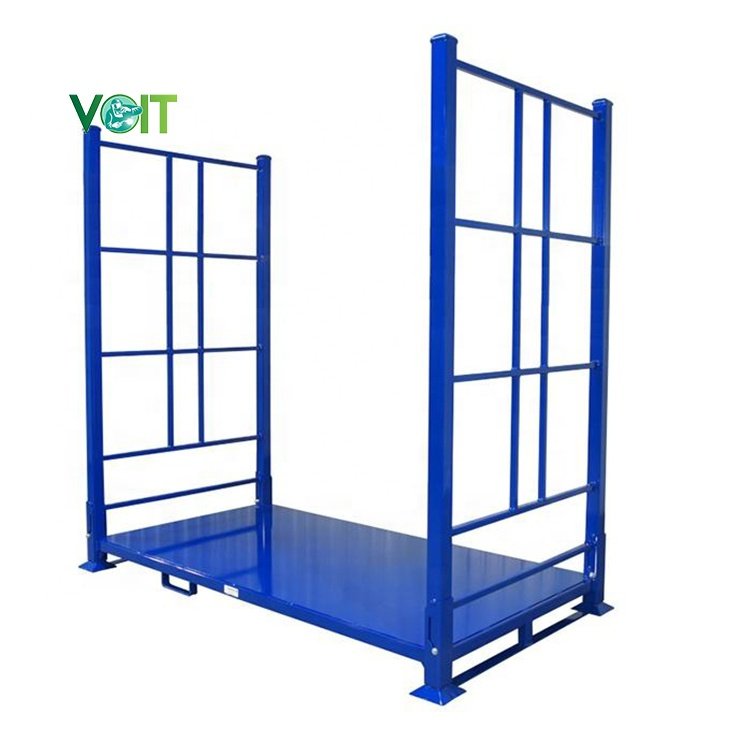 Heavy Duty Storage Metal Customised 3 Layer Foldable Truck Tyre Racks
