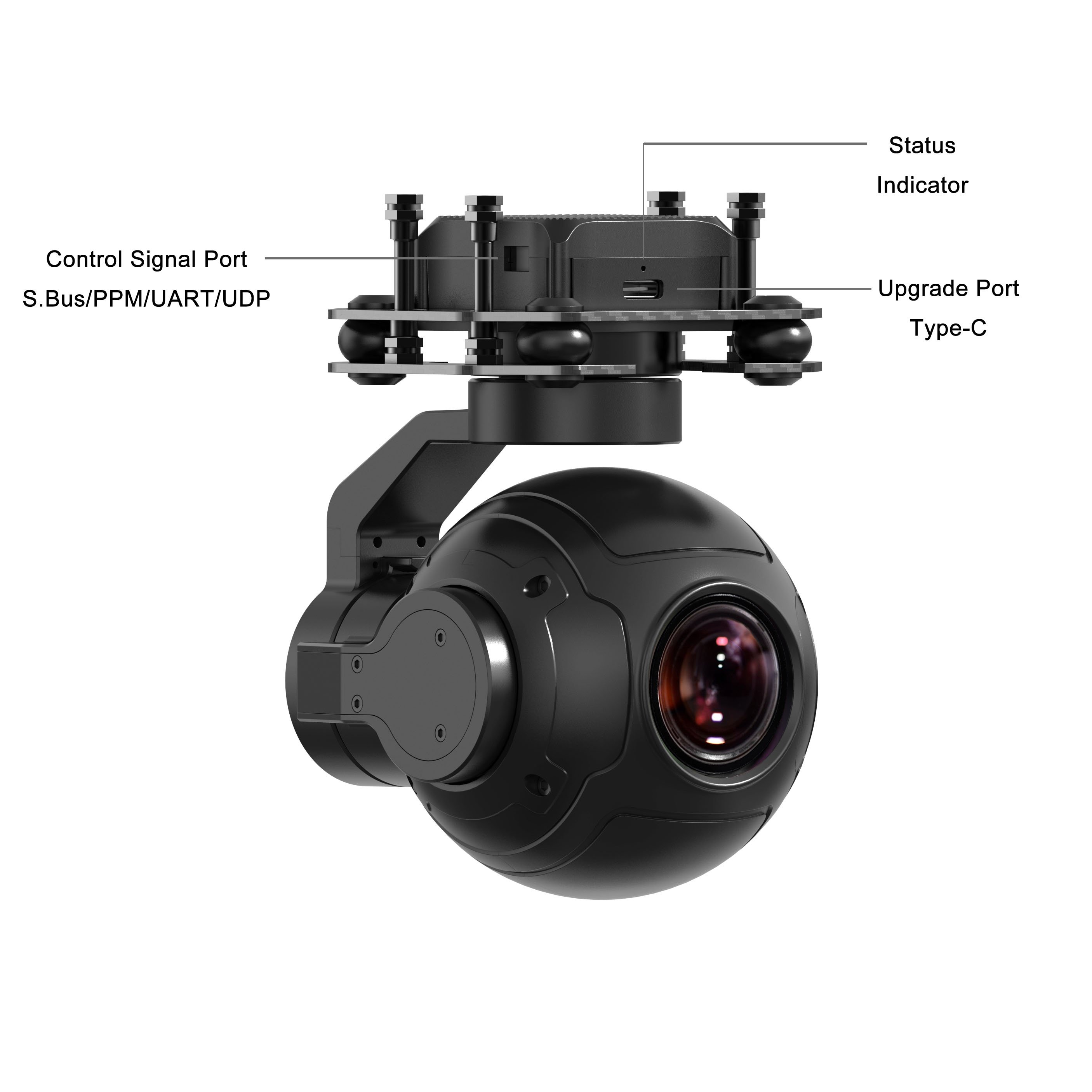 Siyi Zr10 Gimbal Camera 3-Axis Stabilizer for Drones Accessories