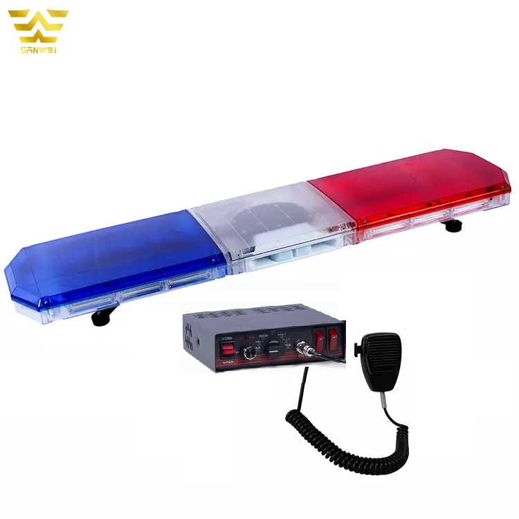 Car Lighting Manufacture 12V 24V Car Roof Flashing Ultra-thin Emergency Red and Blue Ambulance Warning Lights for Work