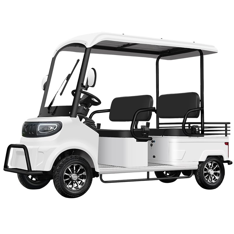 Minibus M8 Disabled Mobility Scooter Electric Four Wheel Scooter Four Seater Scenic Area Sightseeing Electric Scooter