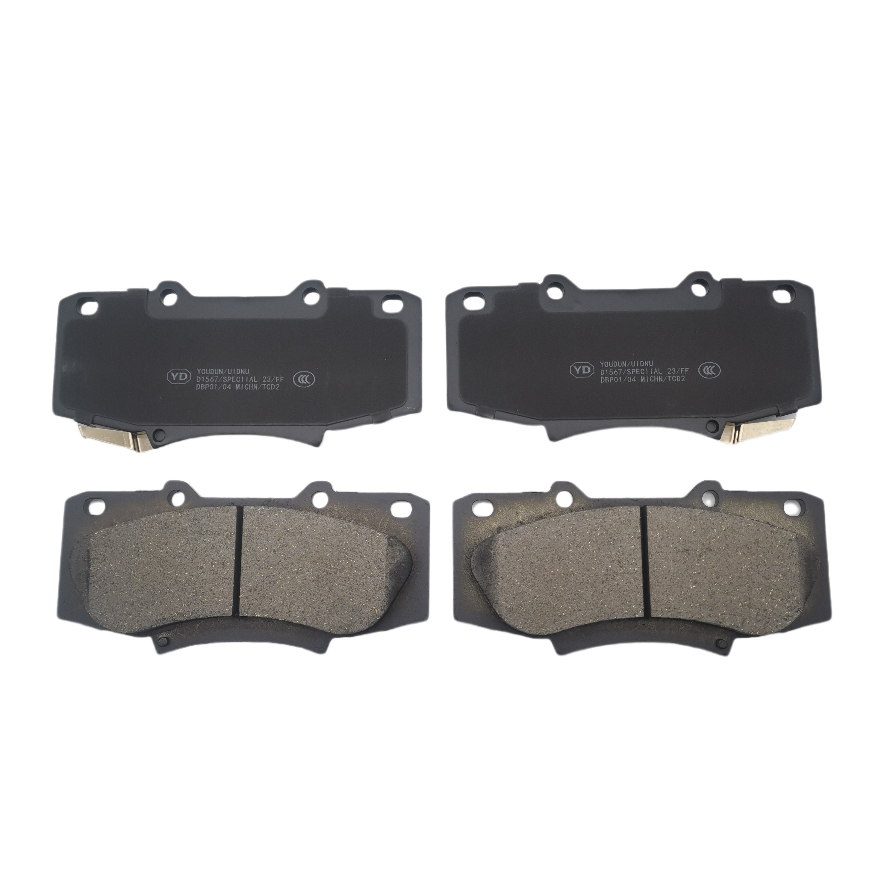ODM Brake Pad Latin America Front Ceramic OEM for TOYOTA Hilux D1567 04465-0K260 GDB3528 MDB3160 04465-0K340 D2310M KD2389 25209
