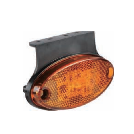 Side Marker European Style ECE R10 Waterproof LED Mounted on Truck, Bus Marker Lights