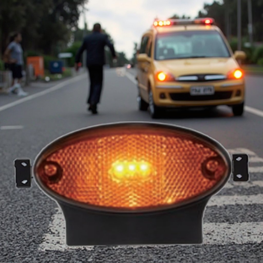 Side Marker European Style ECE R10 Waterproof LED Mounted on Truck, Bus Marker Lights