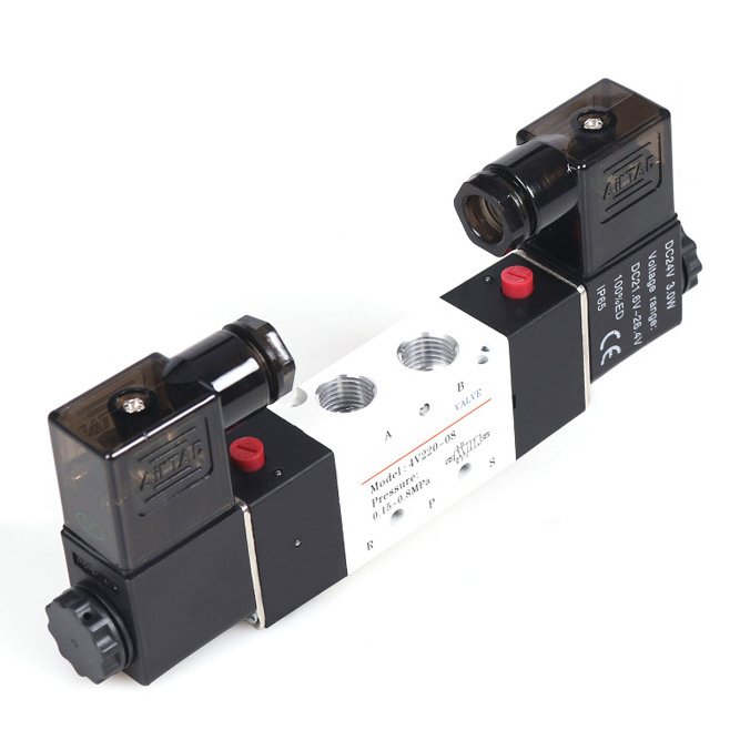 High Quality 4V3 Series Solenoid Valve 4A3 Series Pneumatic Valve air Pneumatic Popular Bus Accessories Door Pump System Coil