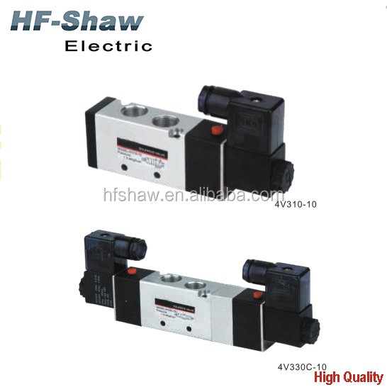 High Quality 4V3 Series Solenoid Valve 4A3 Series Pneumatic Valve air Pneumatic Popular Bus Accessories Door Pump System Coil