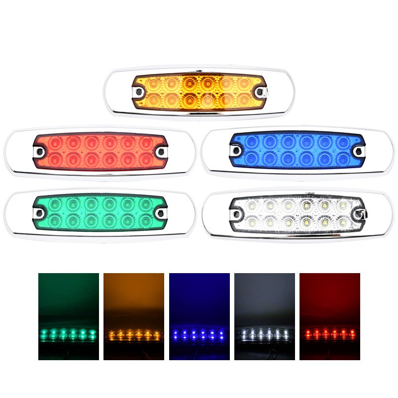 Superbleds Auto Car 24V LED Light Lorry Sidelight Marker LED Signal Light 24V LED Yellow Indicator Side Marker Lights Wholesale