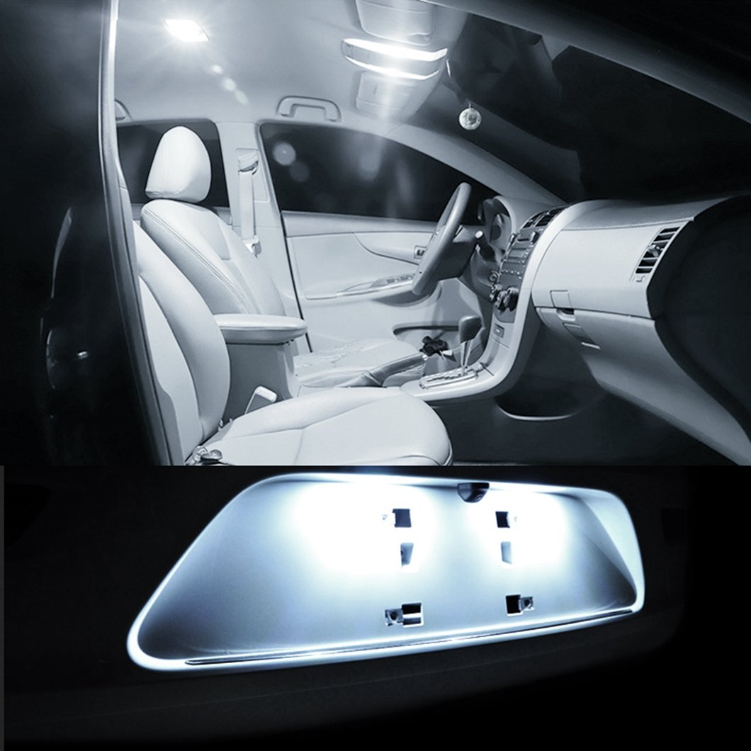 Gview LED Canbus 10-60V 28mm 31mm 36mm 39mm 41mm Car Bulb Interior Reading Light License Plate Lamp Free Error Bulb