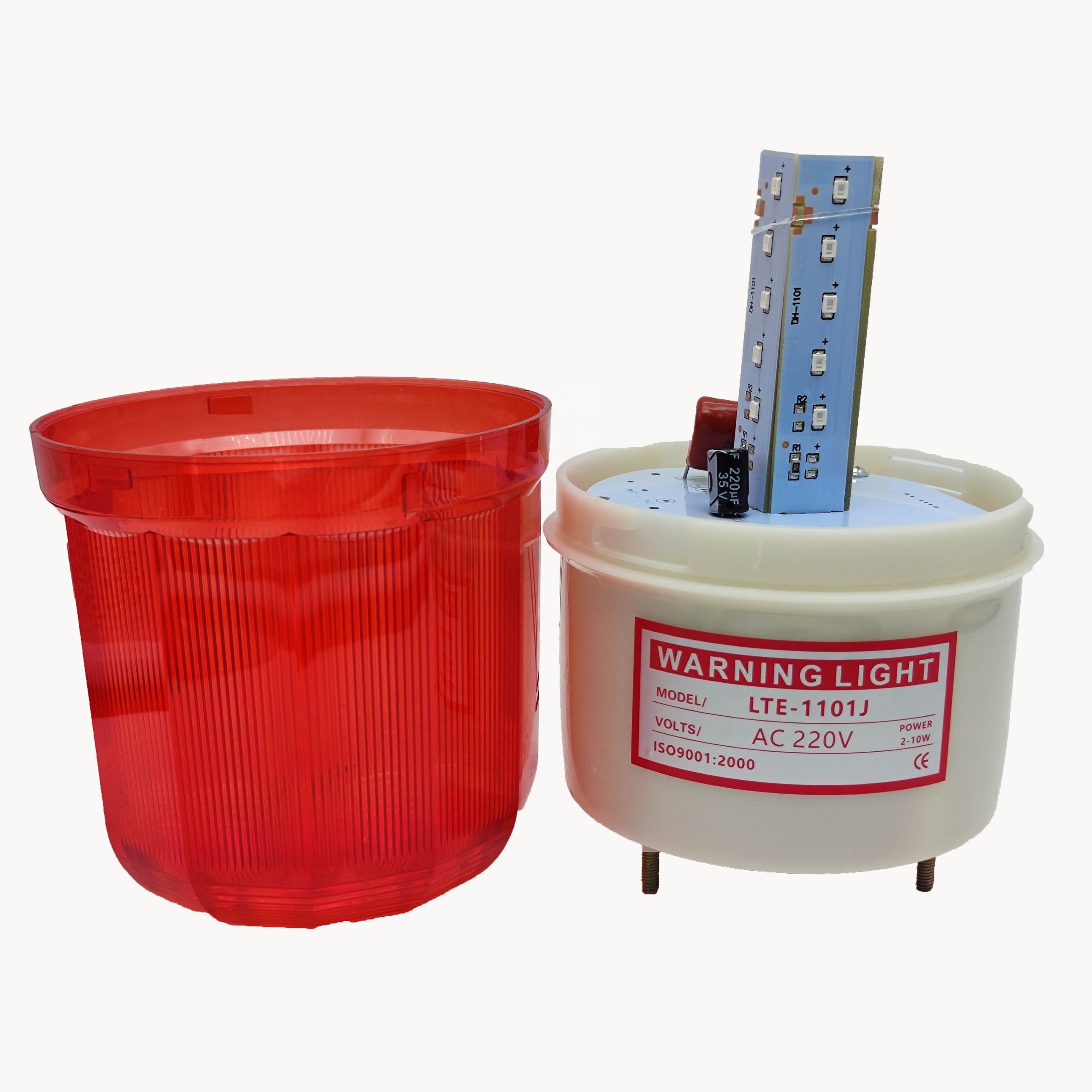 Led Warning Light Lte-1101J Strobe Rotating Beacon Flash Warning With Buzzer Warning Light