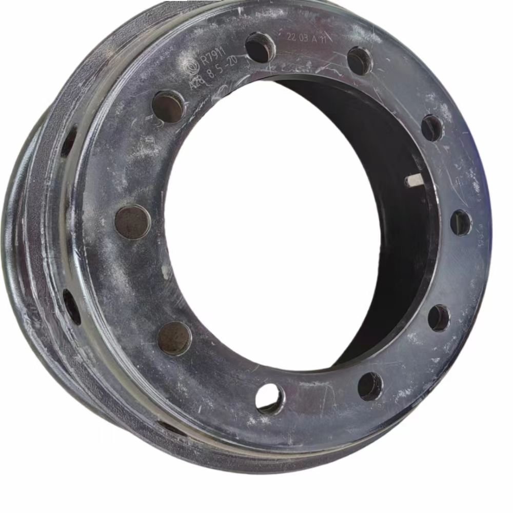 10 Holes 22.5*8.25 Tubeless Steel Truck Wheel Rims for Truck and Trailer