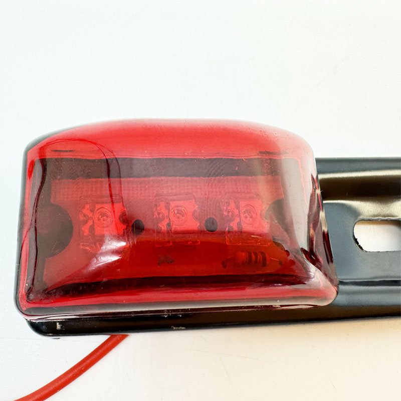 17" Red Bright Led ID Bar 3 Led Marker Light Truck Trailer Bus Clearance Light