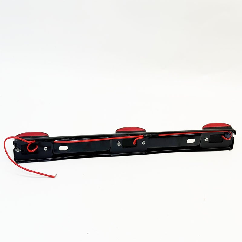 17" Red Bright Led ID Bar 3 Led Marker Light Truck Trailer Bus Clearance Light